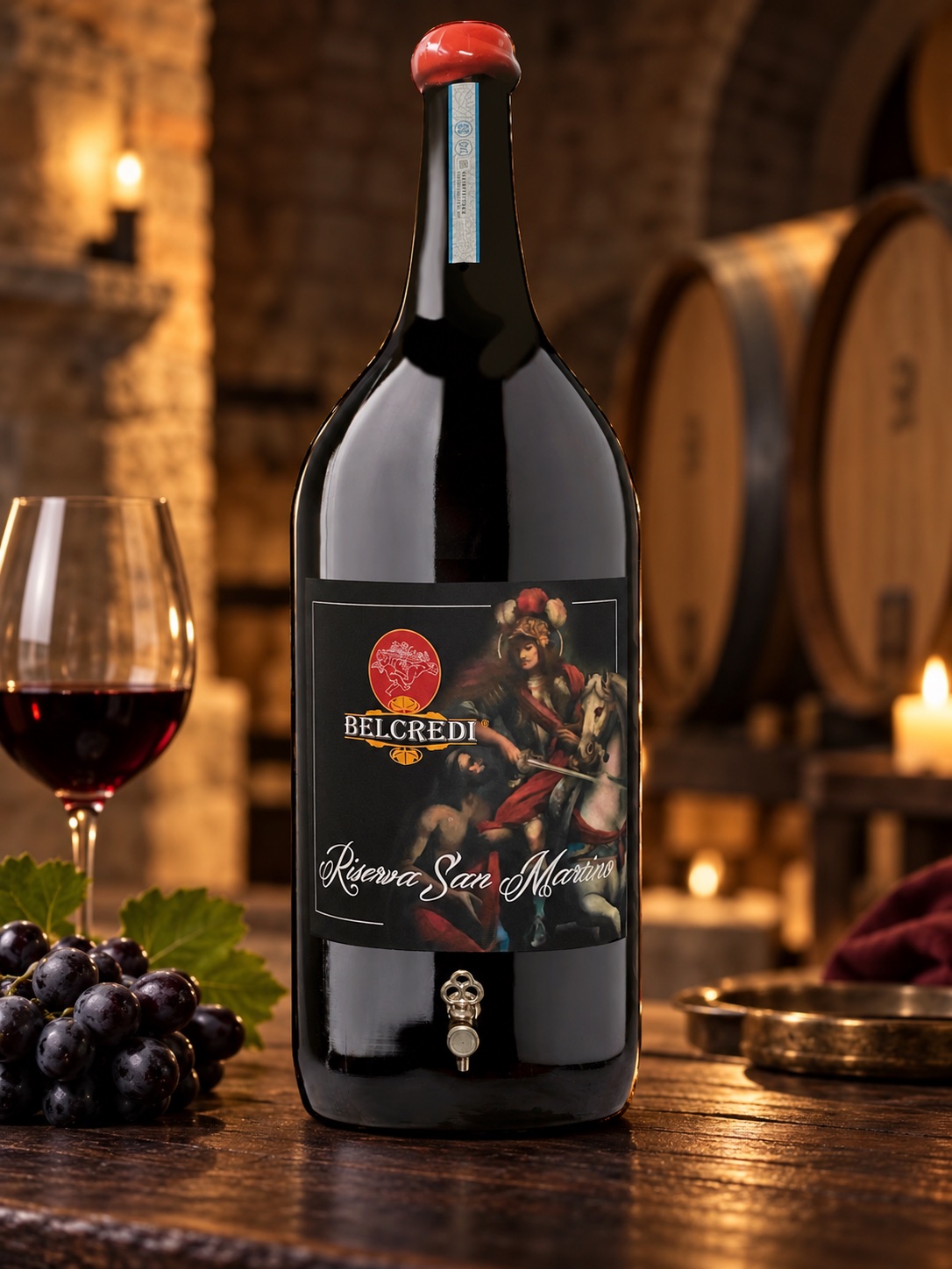 Bottiglia OLTREPO’ PAVESE ROSSO DOC RISERVA SAN MARTINO Belcredi